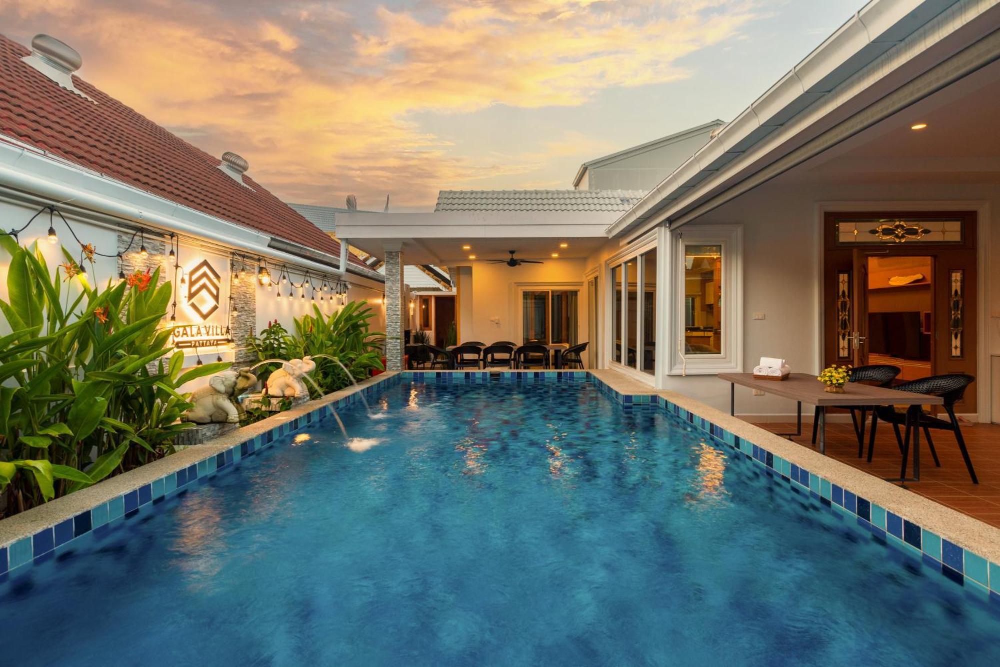 Pattaya Private Villa - Pool,Sauna,Snooker,Bbq Luaran gambar
