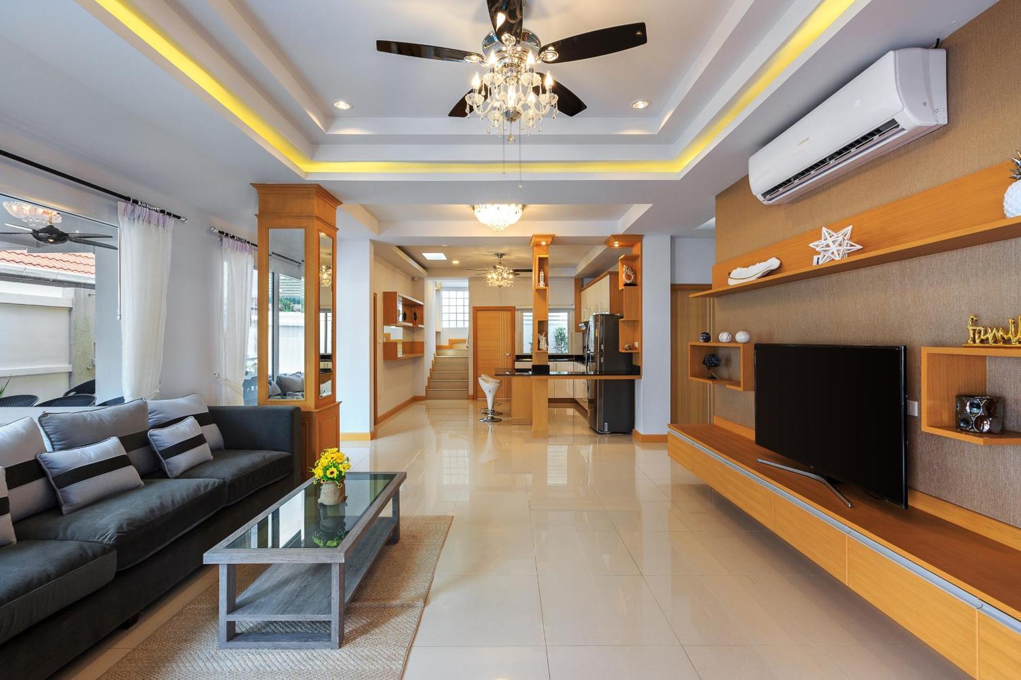 Pattaya Private Villa - Pool,Sauna,Snooker,Bbq Luaran gambar